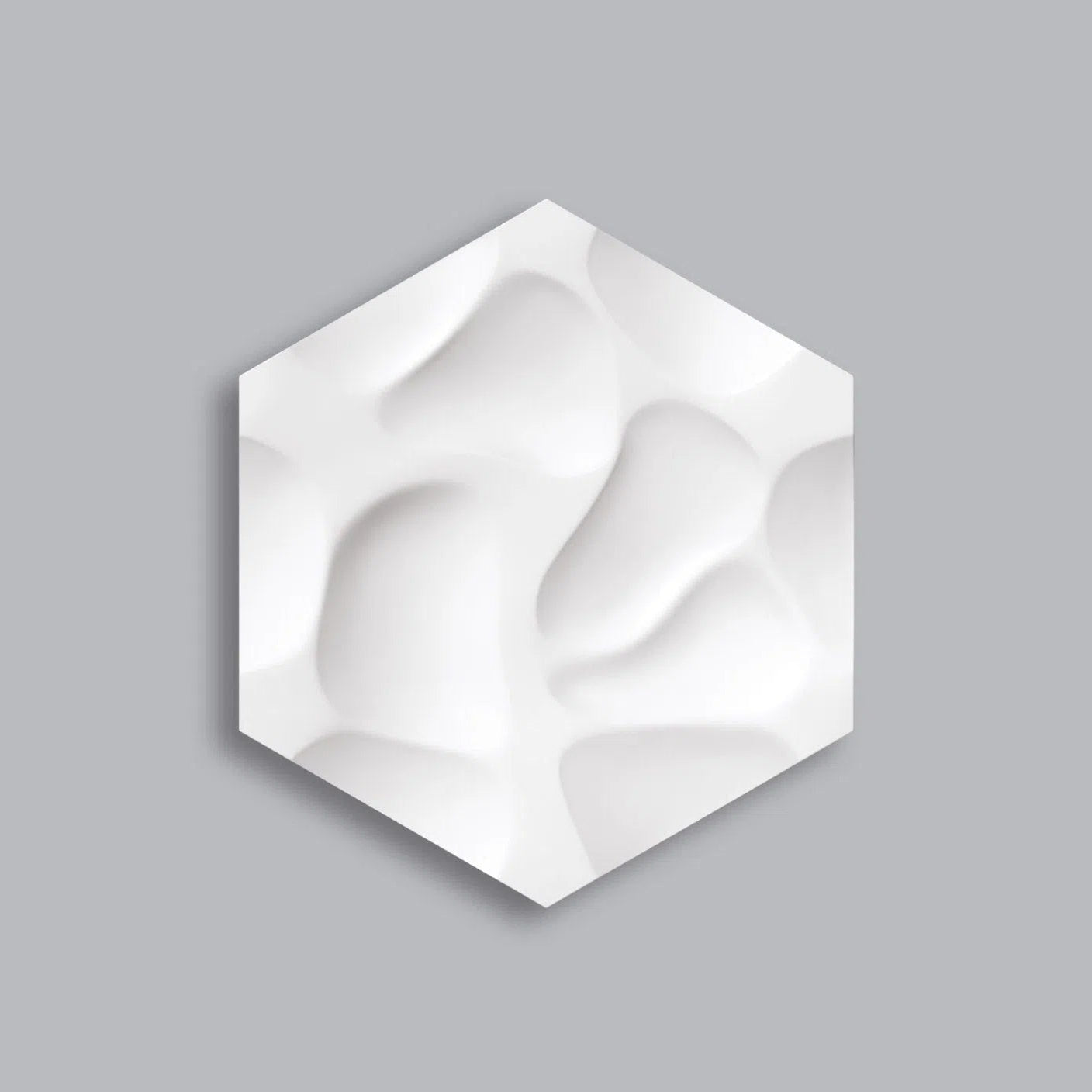 CORAL 3D WALL Tile - Arstyl Panels on white background | DecorMania UK